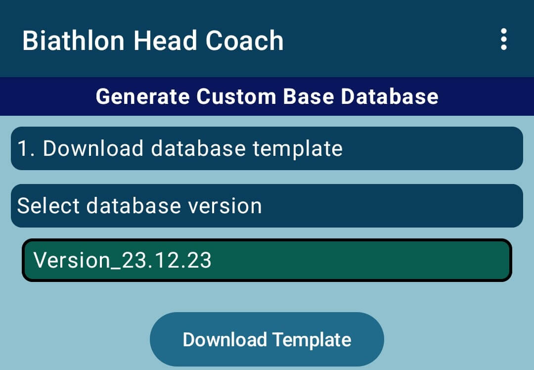Download DB Template