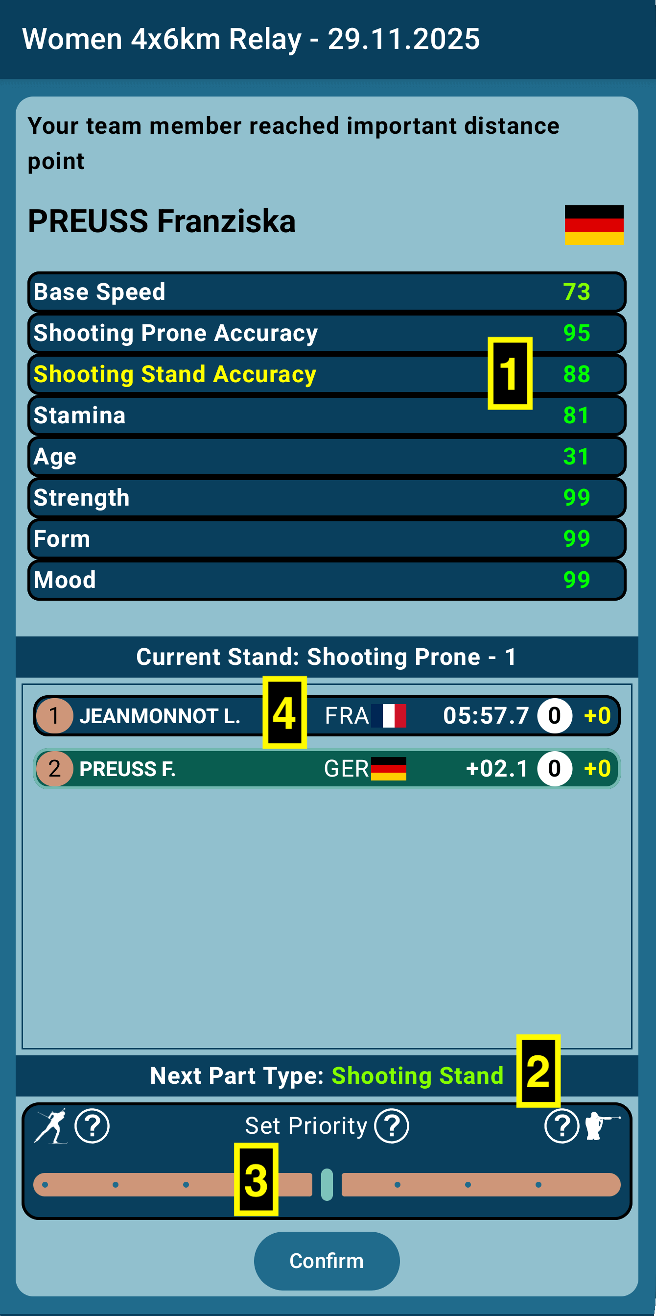 Person Race Settings