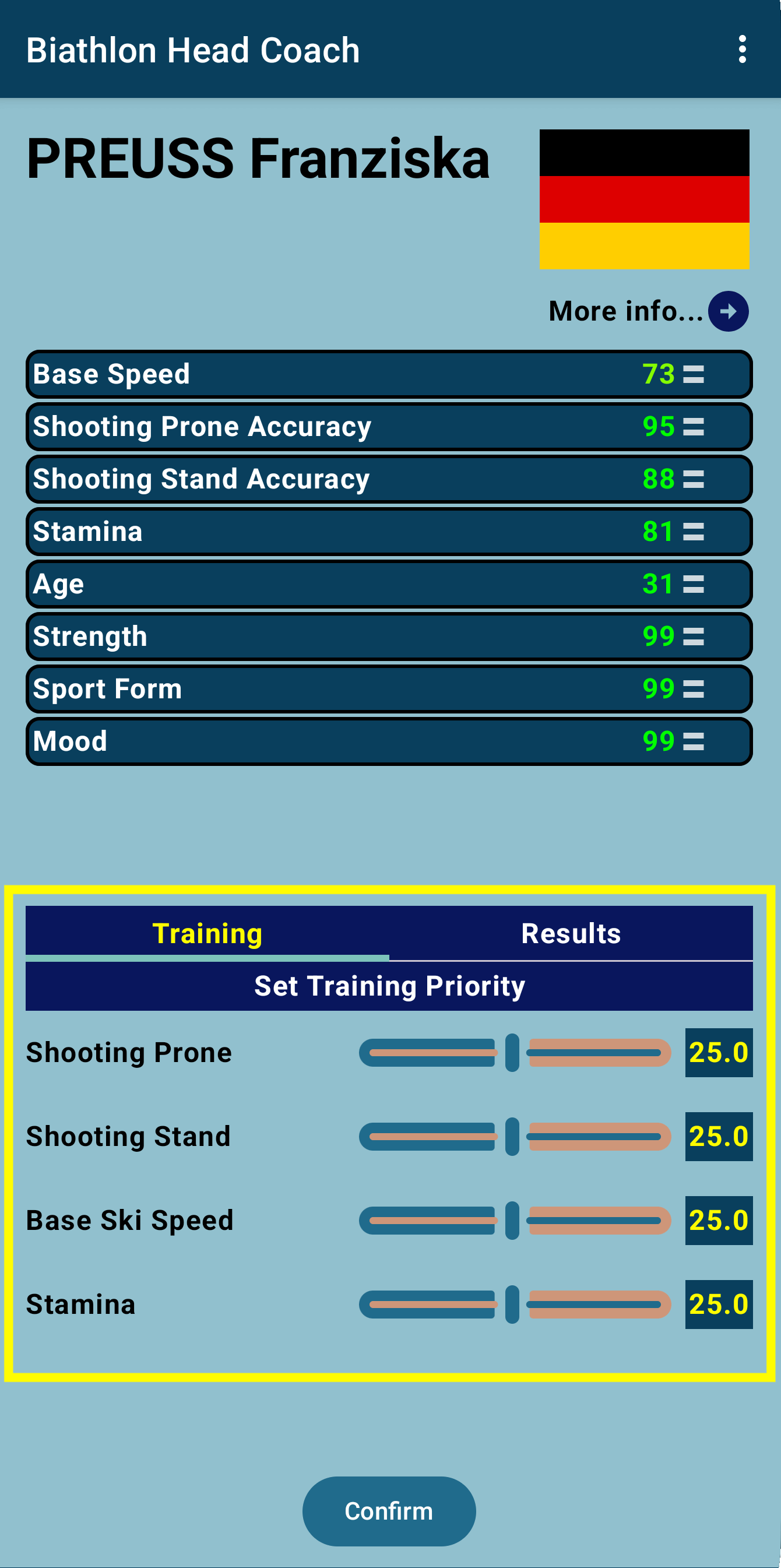 Training Person